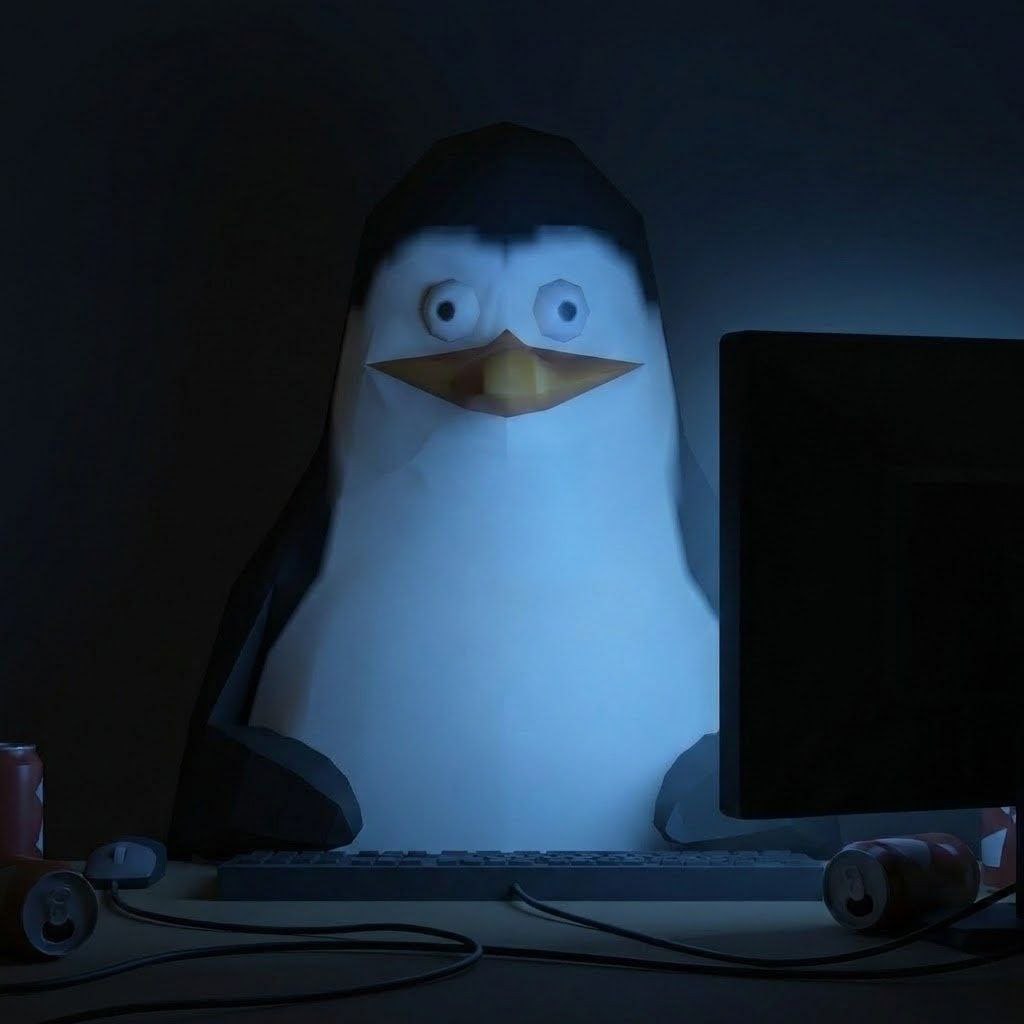 PENGWEN at the computer